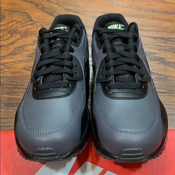 NIKE AIR MAX 90 LTD (GS) Dark Grey/Black-Dark Grey - Picture 9 of 16
